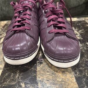 Men’s Size 11 Adidas Superstar 82 - Workboot Pack Shadow Red  IH5398 Preowned